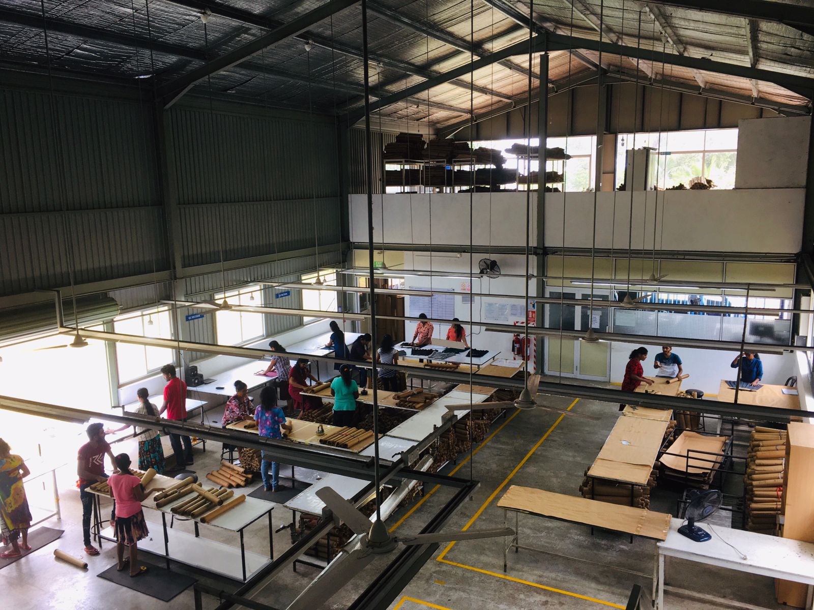 Interior of ST Fashion Pleating Facility with Modern Equipment